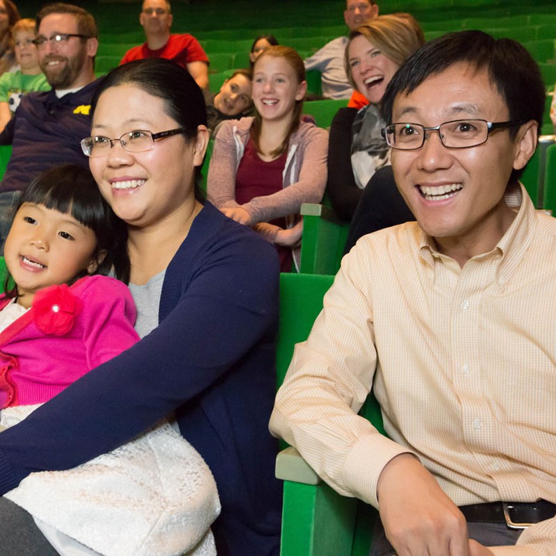 people seated in theater